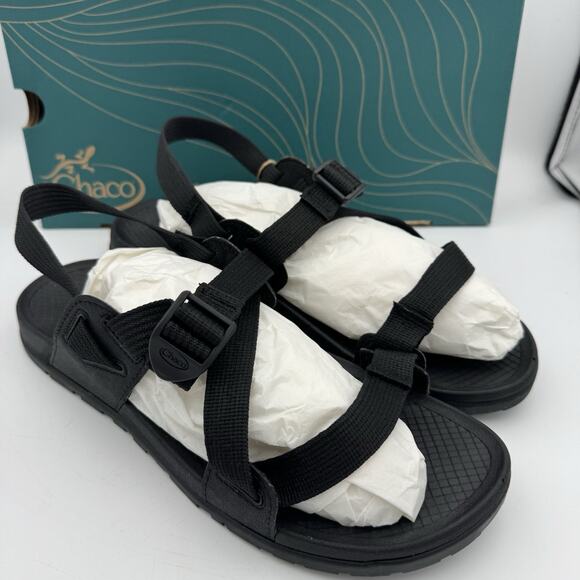 Chaco Women's Lowdown Sandal Black Size 10 US Chaco JCH108086 - Picture 1 of 8